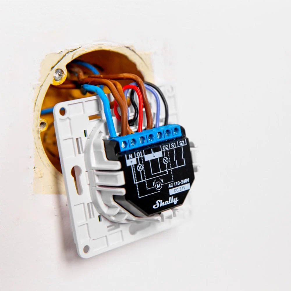 Shelly Wall Switch 2 botones. Pulsador Pared. - Image 4